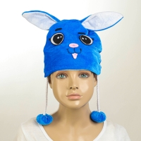 Карнавальная шапочка &laquo;Зайчик&raquo; детская