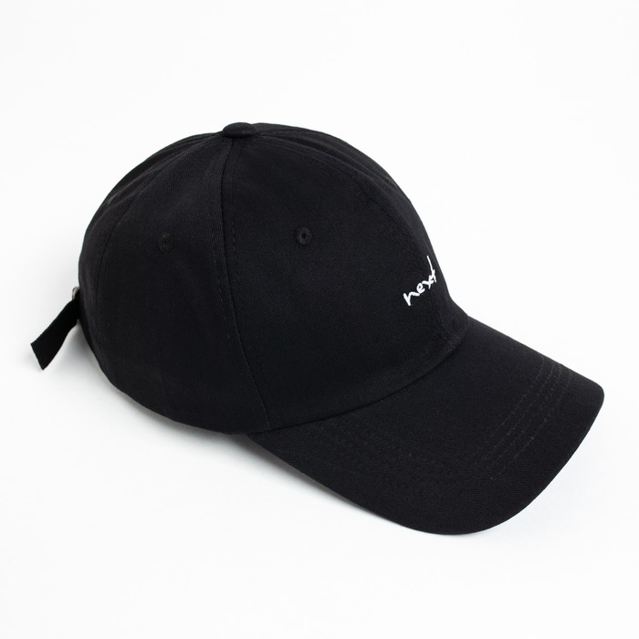 Бейсболка мужская MINAKU, цвет черный, размер 56-58 Бейсболка мужская MINAKU, цвет черный, размер 56-58