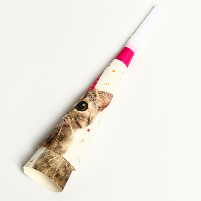 Карнавальный гудок &laquo;Кошечка&raquo;, набор 6 шт.