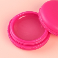 Блеск макарун в коробочке &laquo;Забавный котёнок&raquo;, 10 г, аромат клубники