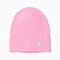 Шапка для девочки, цвет розовый, размер 54-58 Шапка для девочки, цвет розовый, размер 54-58
