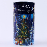 Пазл деревянный фигурный на новый год &laquo;Ночная новогодняя сказка&raquo;, 145 элементов