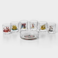 Набор &laquo;Приколы&raquo;, 6 стопок 50 мл, пепельница, МИКС