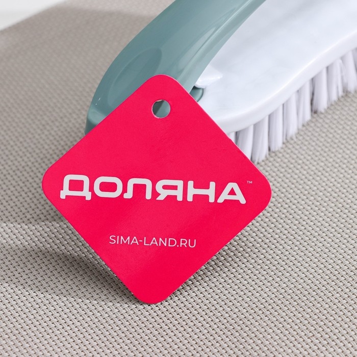 Щётка - утюжок двойная Доляна &laquo;Трансформер&raquo;, 15,5&times;5,5 см, цвет МИКС