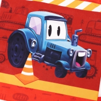 Сумка детская &laquo;Синий трактор&raquo;, 35 &times; 30 см, цвет красный