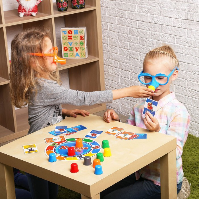 Настольная игра «Хитрый нос», с карточками, 2-4 игрока, 6+ Настольная игра «Хитрый нос», с карточками, 2-4 игрока, 6+