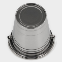 Ведро для льда из нержавеющей стали «Классик», 18,5×17,5×16 см Ведро для льда из нержавеющей стали «Классик», 18,5×17,5×16 см