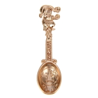 Кошельковый талисман: ложка загребушка «Денежная», 4,6 х 1,2 см. Кошельковый талисман: ложка загребушка «Денежная», 4,6 х 1,2 см.