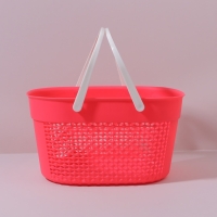 Органайзер для хранения, с ручками, 1 секция, 27 &times; 18 &times; 14,5 см, цвет МИКС