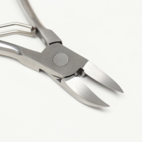 Кусачки педикюрные &laquo;Premium&raquo;, 12,5 см, длина лезвия - 20 мм, цвет серебристый