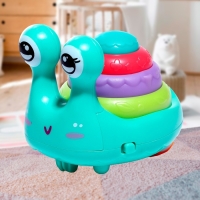 Развивающая игрушка &laquo;Улиточка&raquo;, двигается, МИКС