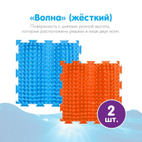 Модульный массажный коврик ОРТОДОН, набор №3 &laquo;Профи&raquo;