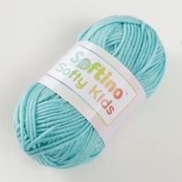 Пряжа 100% акрил "Softy Kids" 90м &plusmn;5м 50 гр цвет 16 ярко-голубой
