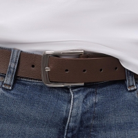 Пряжка для ремня, 6 &times; 5 см, 40 мм, цвет серебряный