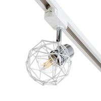 Светильник трековый "Арпи" Е14 40Вт белый 15х12х18см Светильник трековый "Арпи" Е14 40Вт белый 15х12х18см