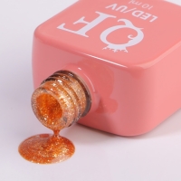 Гель лак для ногтей &laquo;COLOR CHROME&raquo;, 3-х фазный, 10 мл, LED/UV, цвет золотистый (66)