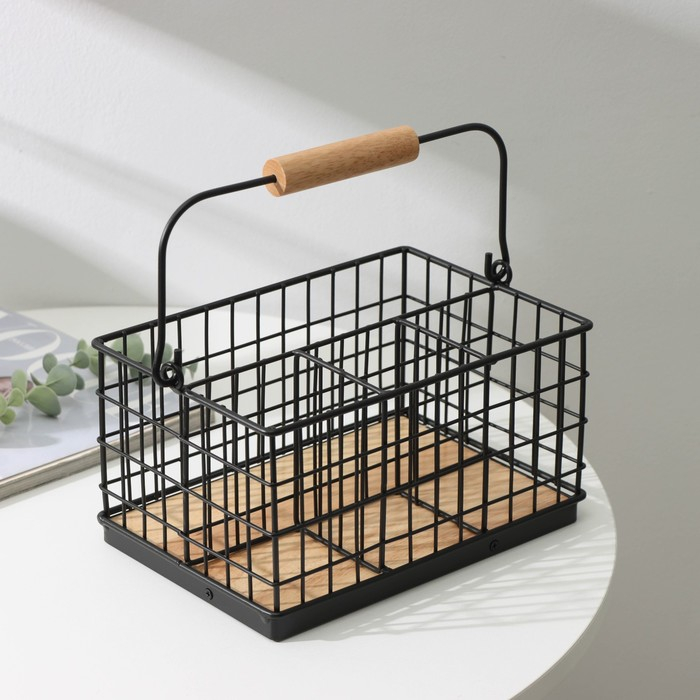 Корзина для мелочей Доляна &laquo;Эстетика&raquo;, 23,5&times;16&times;12 см