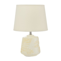 Лампа настольная 16262/1 E14 40Вт белый  22х22х34 см RISALUX