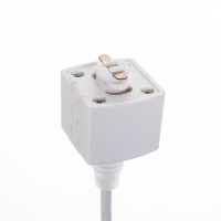 Светильник трековый «Классика» Е27 40Вт белый 19,5х19,5х28-128см Светильник трековый «Классика» Е27 40Вт белый 19,5х19,5х28-128см