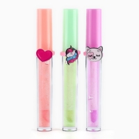 Детский блеск для губ &laquo;Единорожка&raquo; с колечком, 8 мл, МИКС