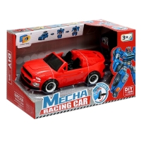 Конструктор винтовой &laquo;Кабриолет&raquo;, 2 в 1 робот-машина