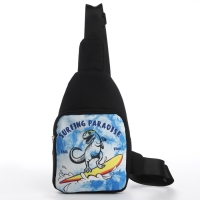 Сумка детская для девочки через плечо &laquo;Динозавр: Дино серф&raquo;