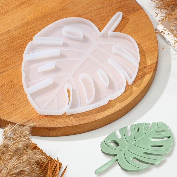 Молд Доляна &laquo;Тропики&raquo;, силикон, 24,5&times;17,5&times;1 см, прозрачный