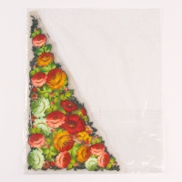 Термотрансфер &laquo;Жостово&raquo;, уголок левый, набор 10 шт.