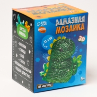 Алмазная мозаика на фигурке для детей &laquo;Динозавр&raquo;, полное заполнение