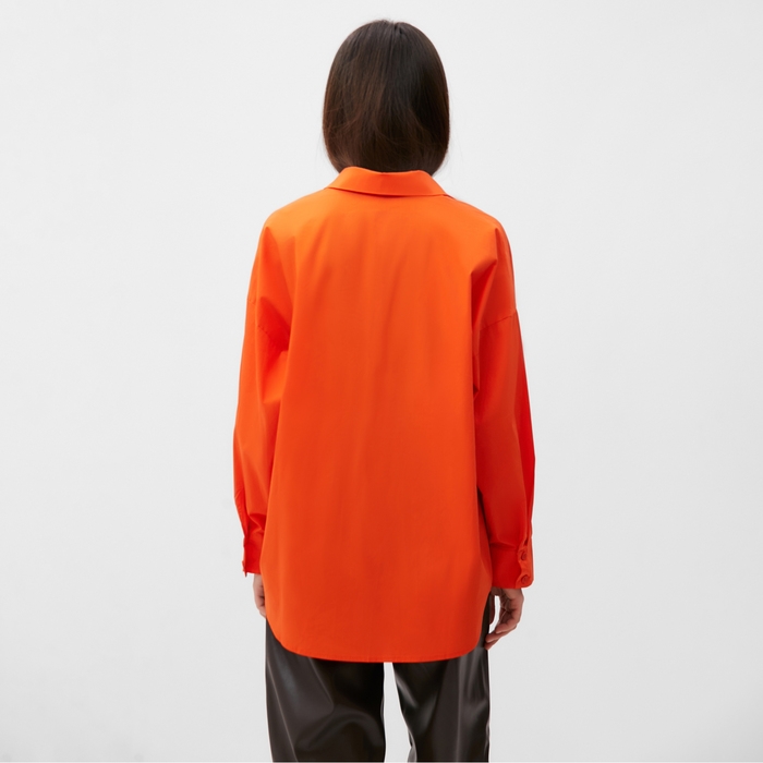 Рубашка женская MIST, р. 48, оранжевый