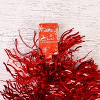 Мишура "Широкая волна" d-19 см, 200 см, микс Мишура "Широкая волна" d-19 см, 200 см, микс