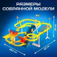 Развивающая игрушка &laquo;Утиный трек&raquo;, световые и звуковые эффекты, 5 уточек в наборе, работает от аккумулятора и от сети