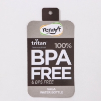 Бутылка &laquo;Строгость&raquo;, 600 мл, 6,8&times;8,3&times;24,3 см, тритан, цвет чёрный