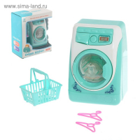 Бытовая техника &laquo;Стиральная машина&raquo;, с аксессуарами, свет, звук