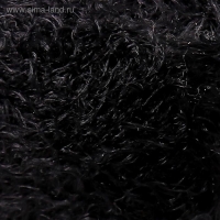 Пряжа "Хлопок травка" 65% хлопок 35% полиамид 220 м/100гр (003 черный)