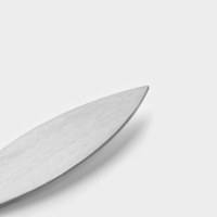 Лопатка кондитерская KONFINETTA, 22&times;2 см, рабочая часть 8&times;2 см, цвет серебристый