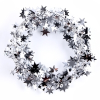 Новый год! Проволока для поделок и декора &laquo;Звёздочка&raquo; длина &mdash; 5 метров, цвет серебряный