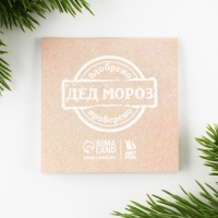 Подарочный набор новогодний, блокнот и значок &laquo;Зимний подарок&raquo;