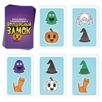 Настольная игра &laquo;Волшебный замок&raquo;, 60 карт, 5 фигурок, 4+