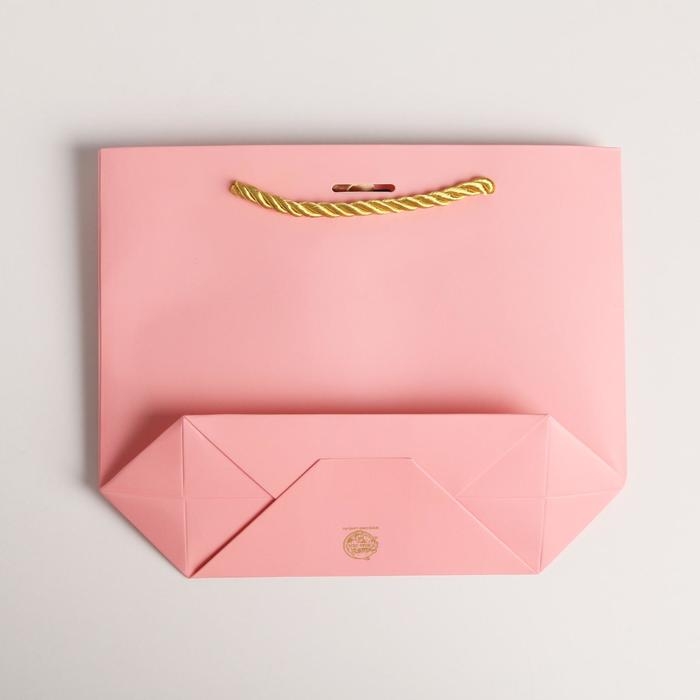 Пакет подарочный, упаковка, &laquo;For you&raquo;, 14 х 17 х 7 см