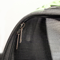 Сумка - переноска для животных "Цветы", зелёная, размер М, 40 х 21 х 27 см Сумка - переноска для животных "Цветы", зелёная, размер М, 40 х 21 х 27 см