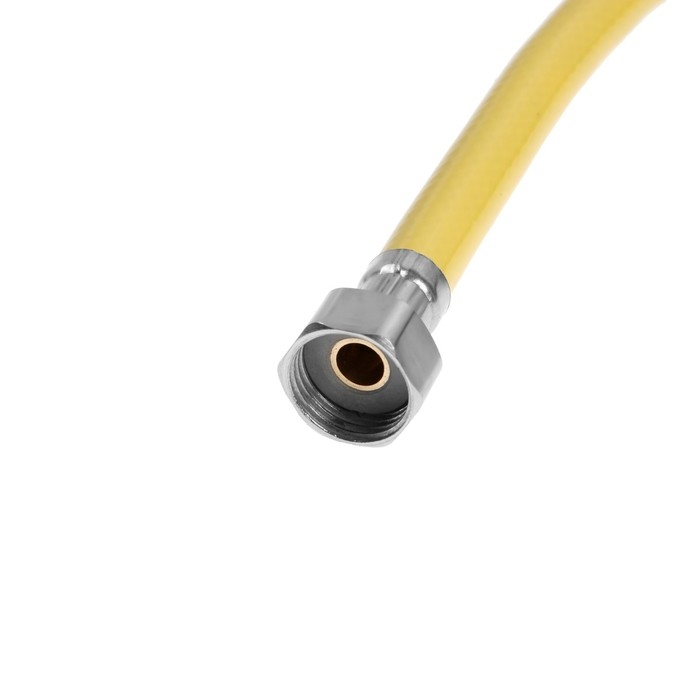 Подводка для газа ZEIN, ПВХ, внутренняя/внутренняя резьба 1/2 Подводка для газа ZEIN, ПВХ, внутренняя/внутренняя резьба 1/2", 150 см