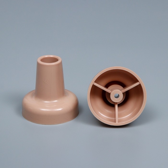 Карниз двухрядный, ширина 120 см, d=28 мм, пластиковые элементы, цвет дуб