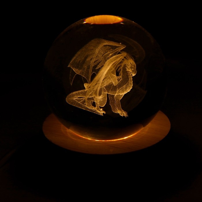 Светильник новогодний &laquo;Волшебный дракон&raquo;