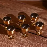 Набор 6 рюмок на подносе 24х17 см