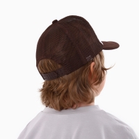 Кепка детская для мальчика Wild west, цвет коричневый, р-р 52-54, 5-7 лет