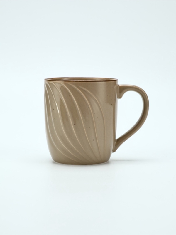 Кружка керамическая Dolce Ceramo. &laquo;Песчаный берег&raquo;, 300 мл