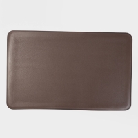 Коврик из дутого ПВХ, 51&times;81&times;1.9 см, коричневый - чёрный