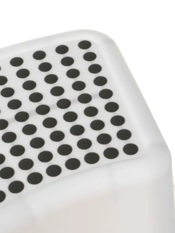 Подставка детская, антискользящая., цвет белый/серый