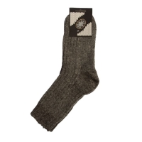 Носки шерстяные «Рубчик» цвет тёмно-серый, размер 25 Носки шерстяные «Рубчик» цвет тёмно-серый, размер 25